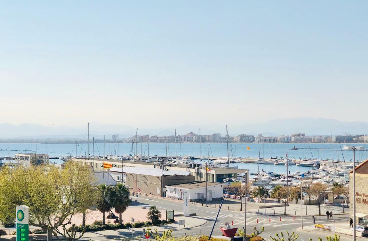 Roc Mar 3 3D - Apartamento Cerca Del Centro Y De La Playa - Terraza Con Vistas Al Mar Y Al Puerto Roses Exterior photo